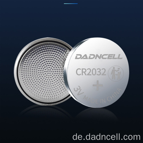 DADNCELL 3V CR-2032 LIthium-Serie Knopfzellen kleiner Akku Für verschiedene Handgeräte